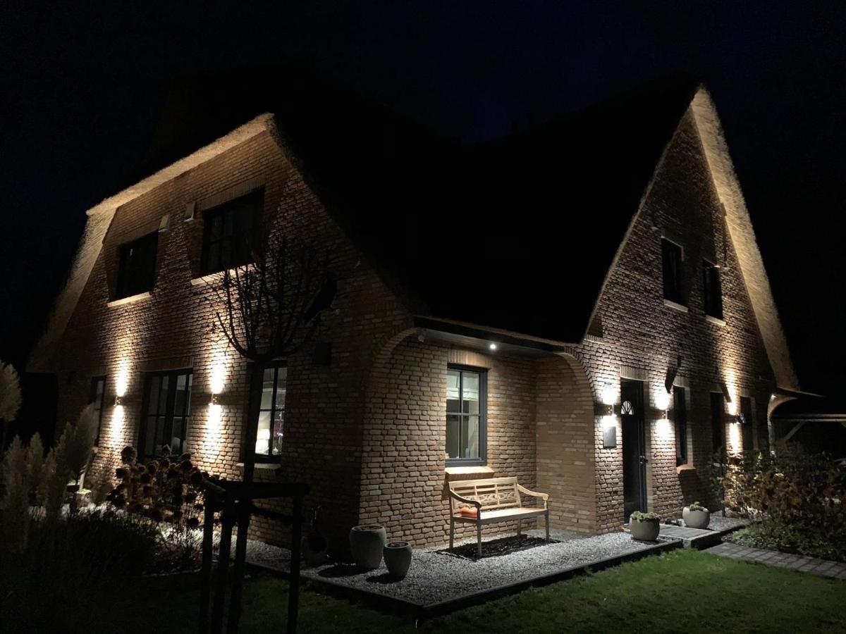 فيلا Reetdachhaus Nordstern غاردينغ المظهر الخارجي الصورة